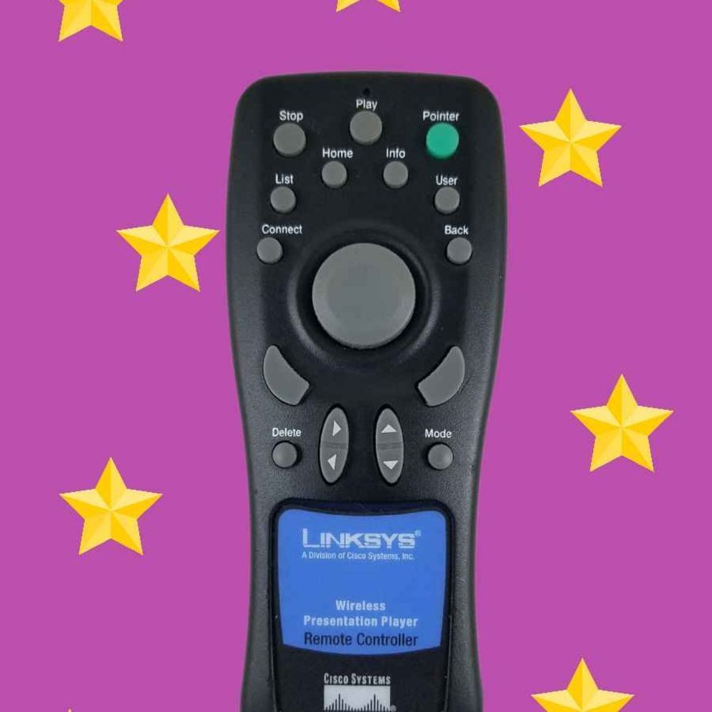Remote Control Linksys Wireless Player Cisco Systems CR18BZ0013 Tested